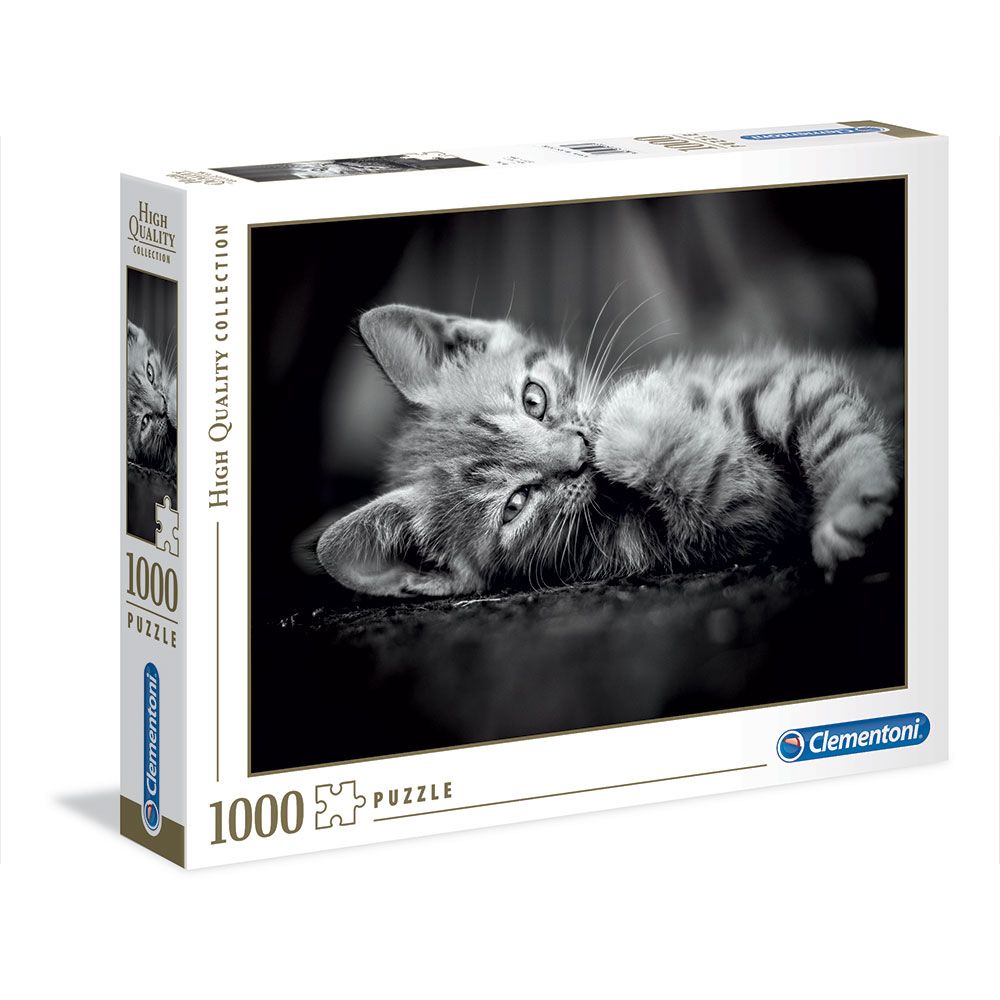 Puzzle 1000 piese Clementoni Cat - poza 1