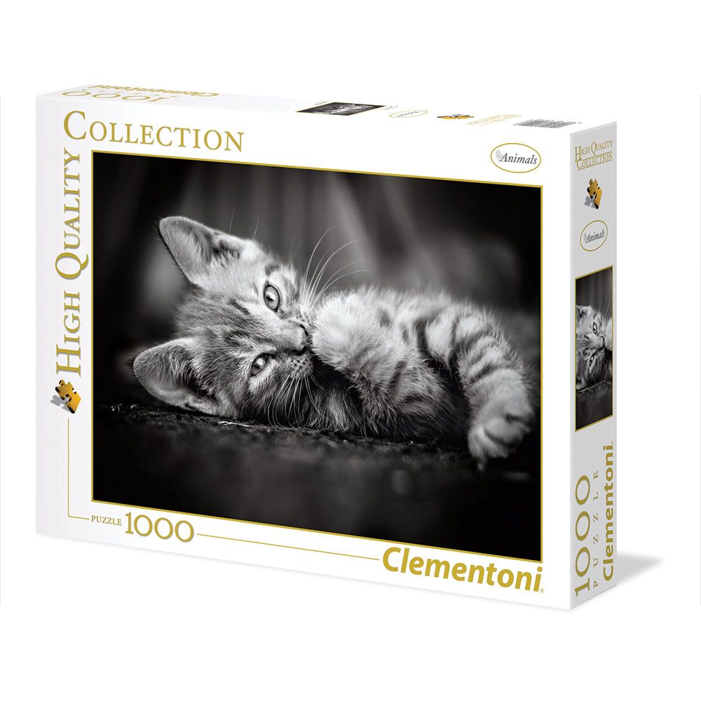Puzzle 1000 piese Clementoni Cat - poza 3