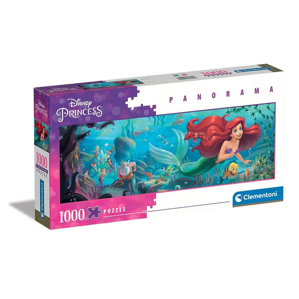 Puzzle 1000 piese Clementoni Disney Mica Sirena 39658 - poza 1