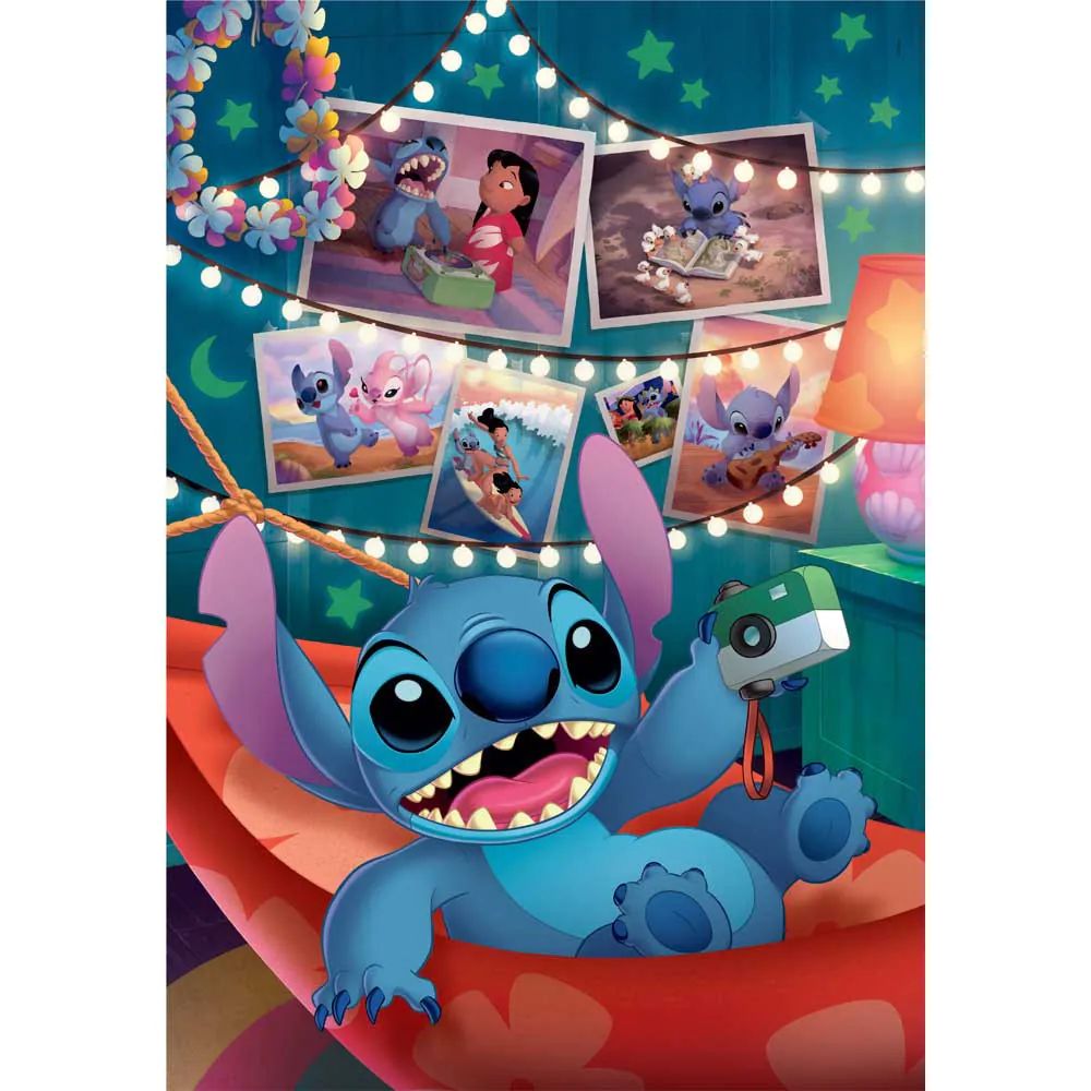 Puzzle 1000 piese Clementoni Disney Stitch - poza 2