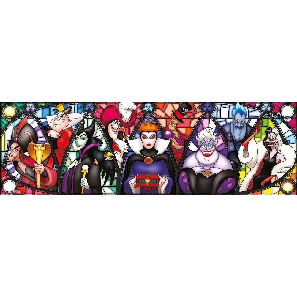 Puzzle 1000 piese Clementoni Disney Villans 39516 - poza 2