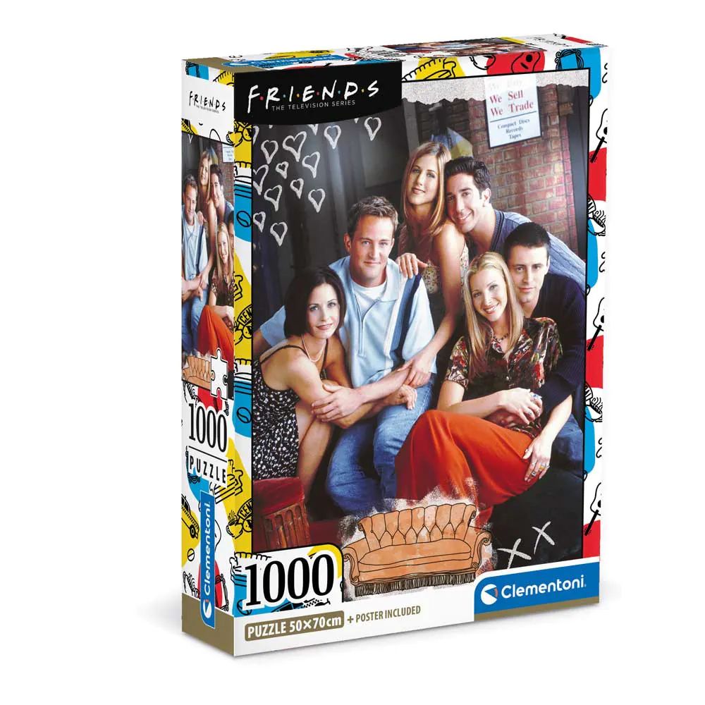 Puzzle 1000 piese Clementoni FRIENDS 39711 - poza 1