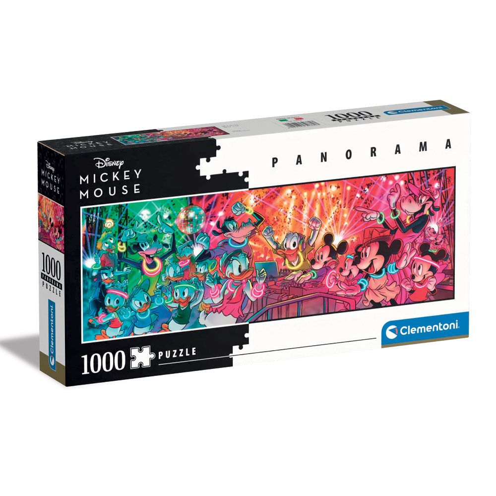 Puzzle 1000 piese Clementoni High Quality Collection Disney Disco Panorama - poza 1