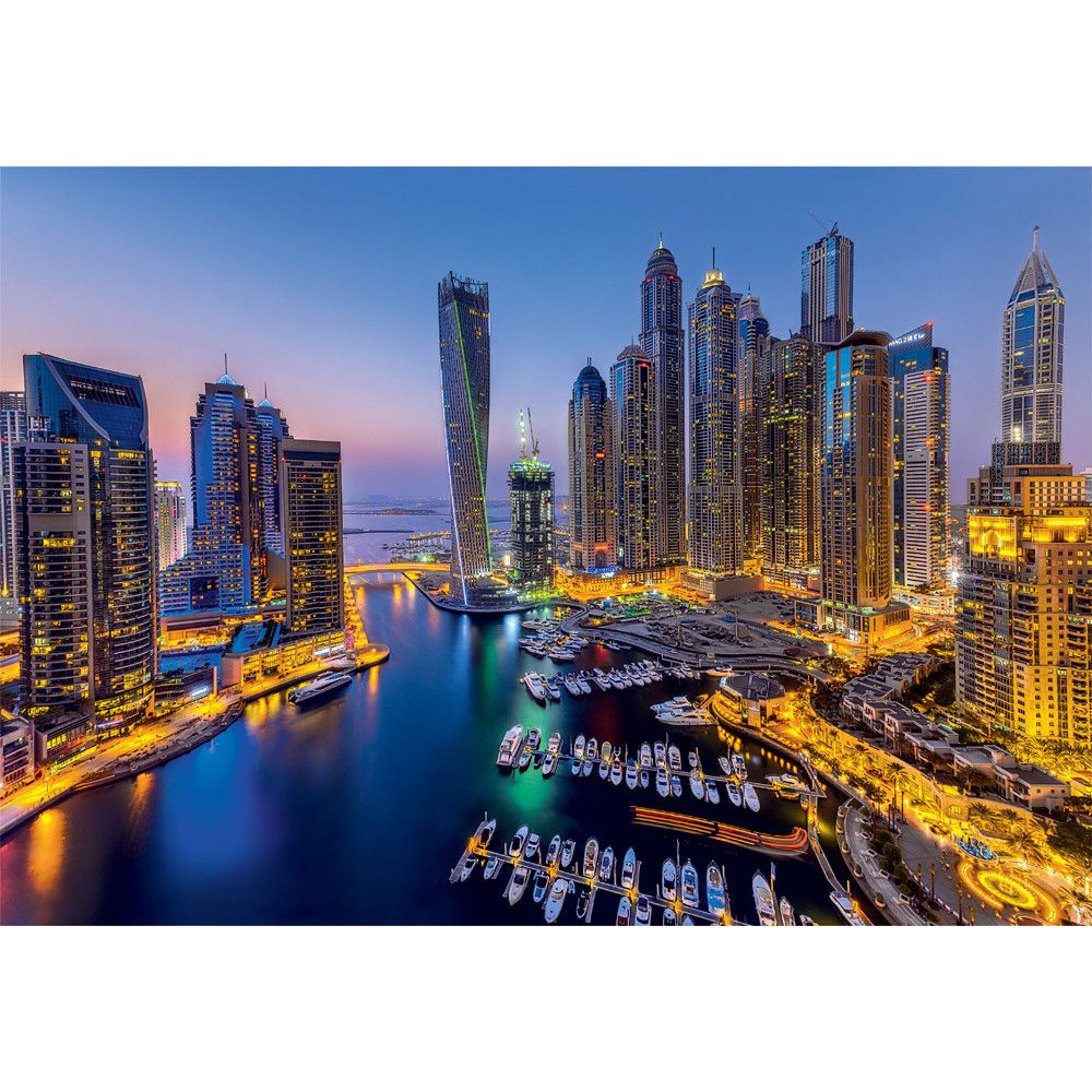 Puzzle 1000 piese Clementoni High Quality Collection Dubai 39911 - poza 2