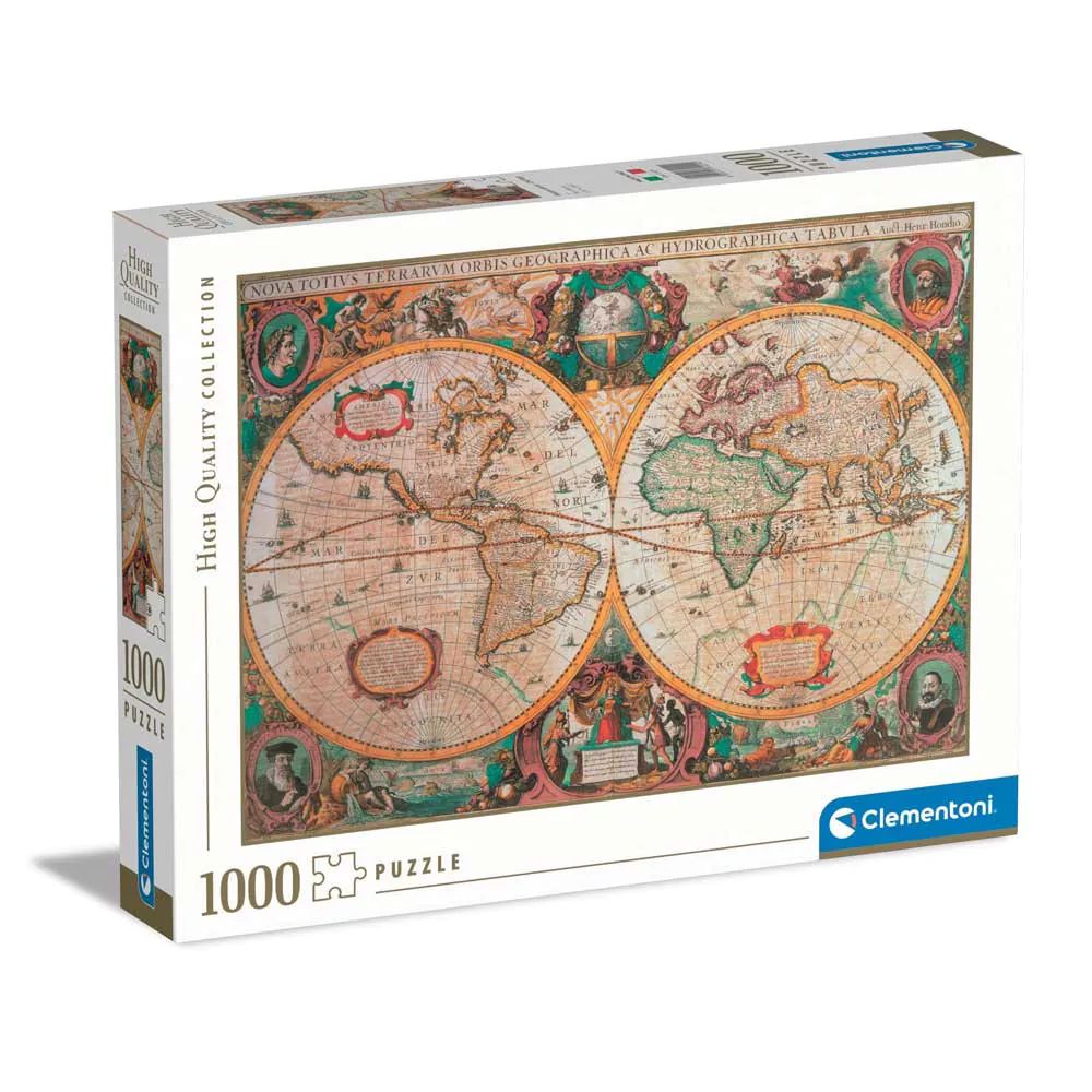 Puzzle 1000 piese Clementoni High Quality Collection Harta Antica 31229 - poza 1