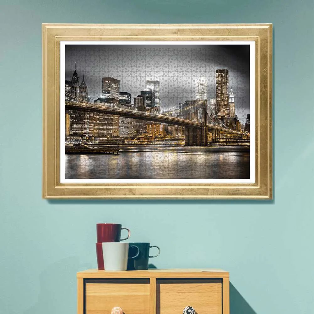 Puzzle 1000 piese Clementoni High Quality Collection New York Skyline 39366 - poza 3