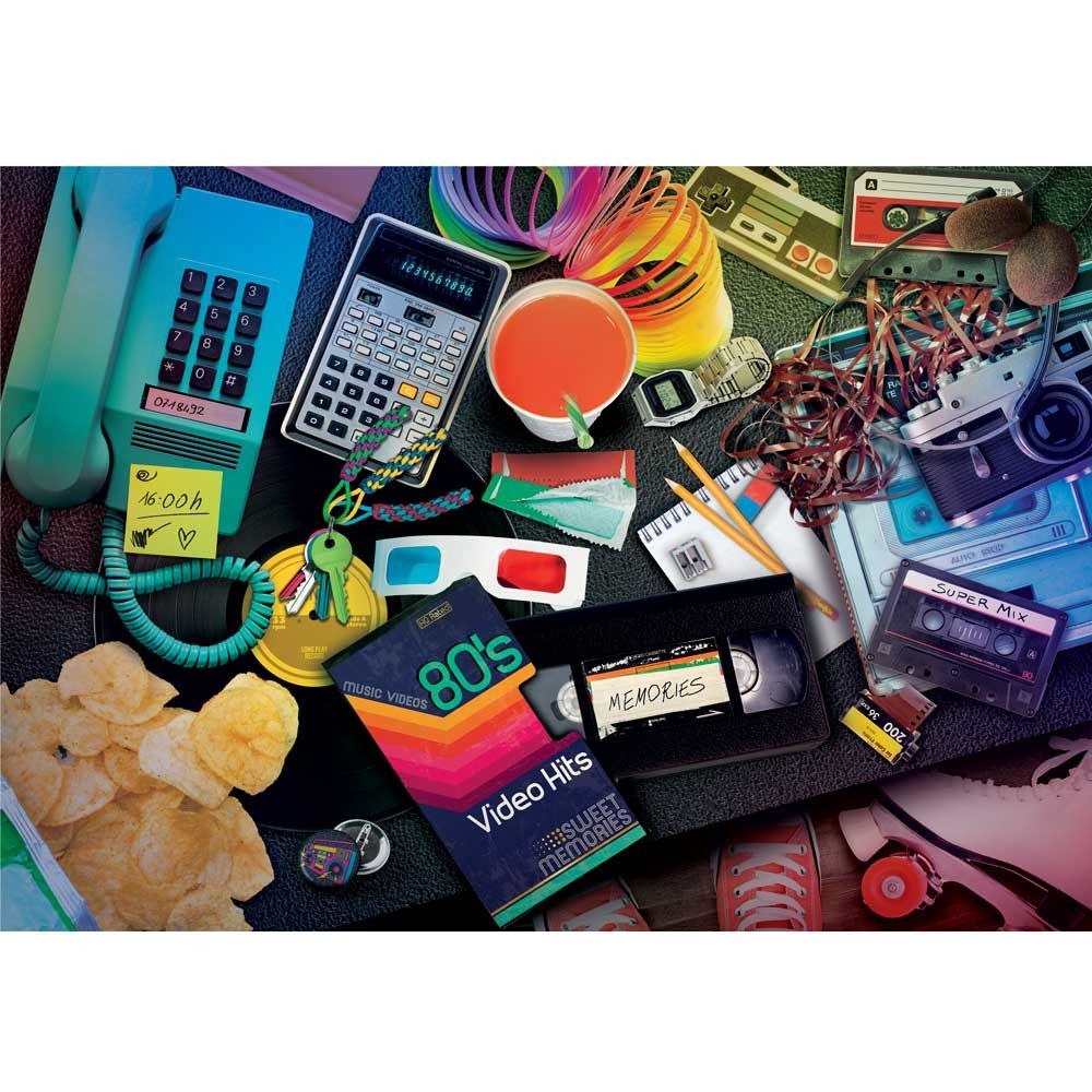 Puzzle 1000 piese Clementoni High Quality Collection Nostalgia 39649 - poza 2