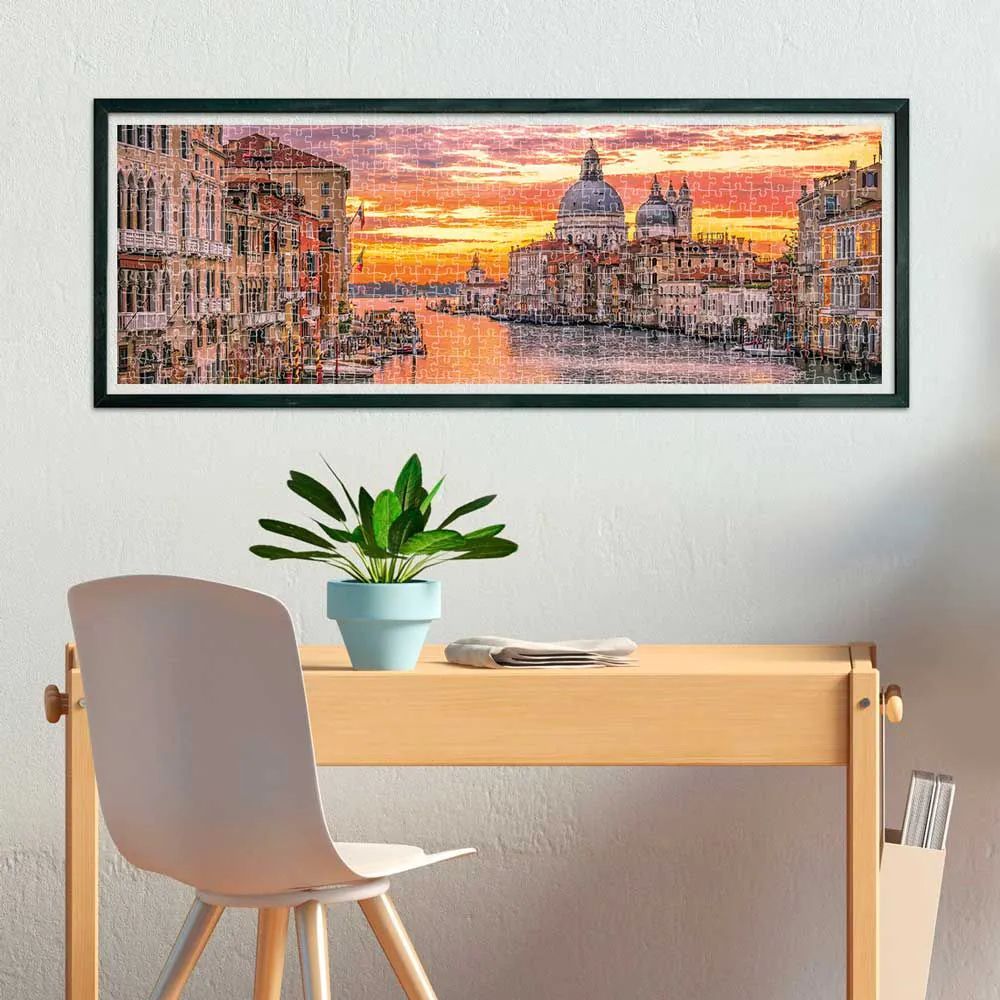 Puzzle 1000 piese Clementoni High QualitY Collection The Grand Canal Venice 39426 - poza 3