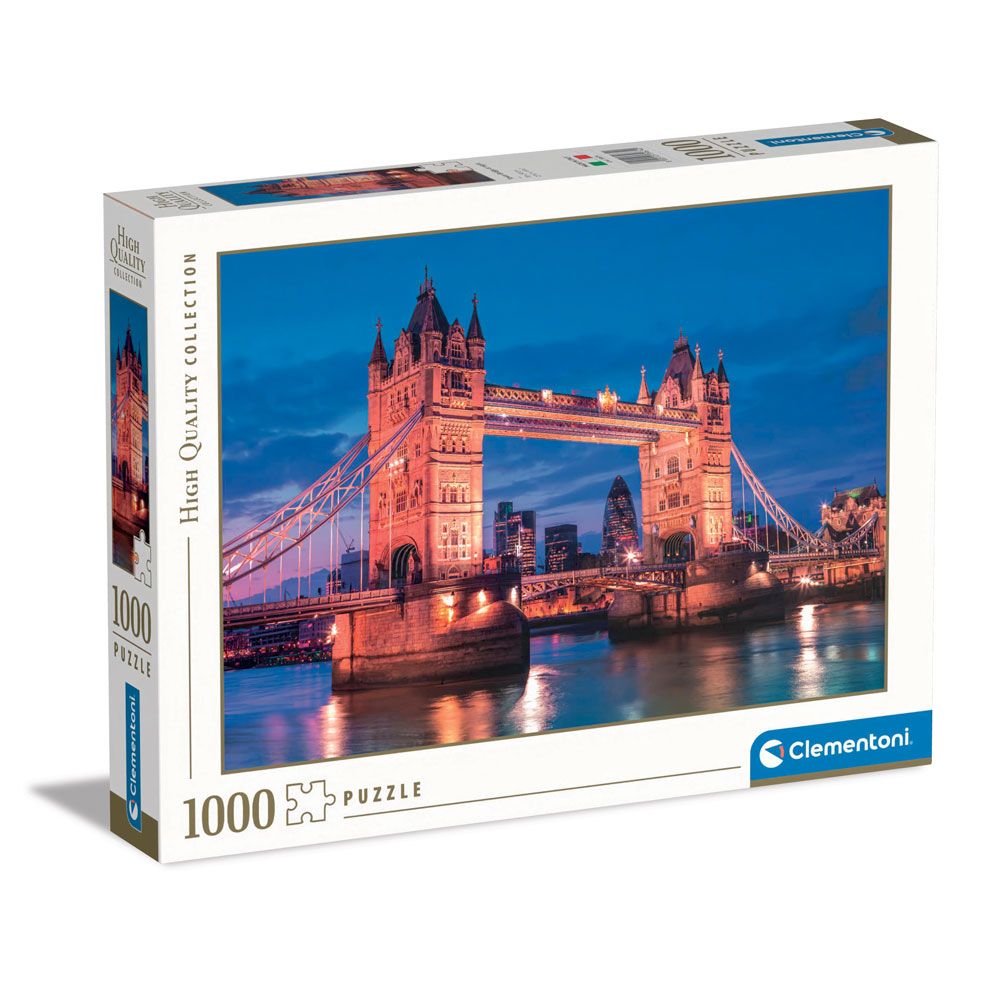 Puzzle 1000 piese Clementoni High Quality Collection Tower Bridge at Night - poza 1