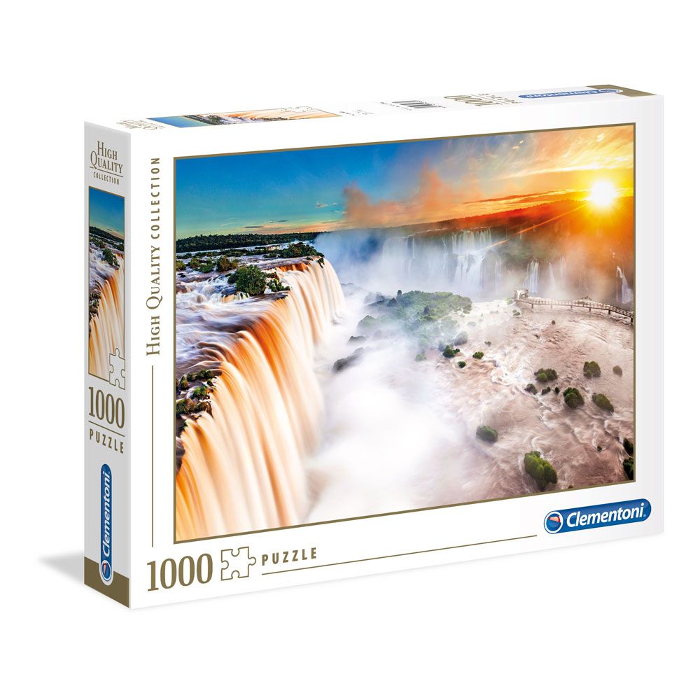 Puzzle 1000 piese Clementoni High Quality Collection Waterfall - poza 1