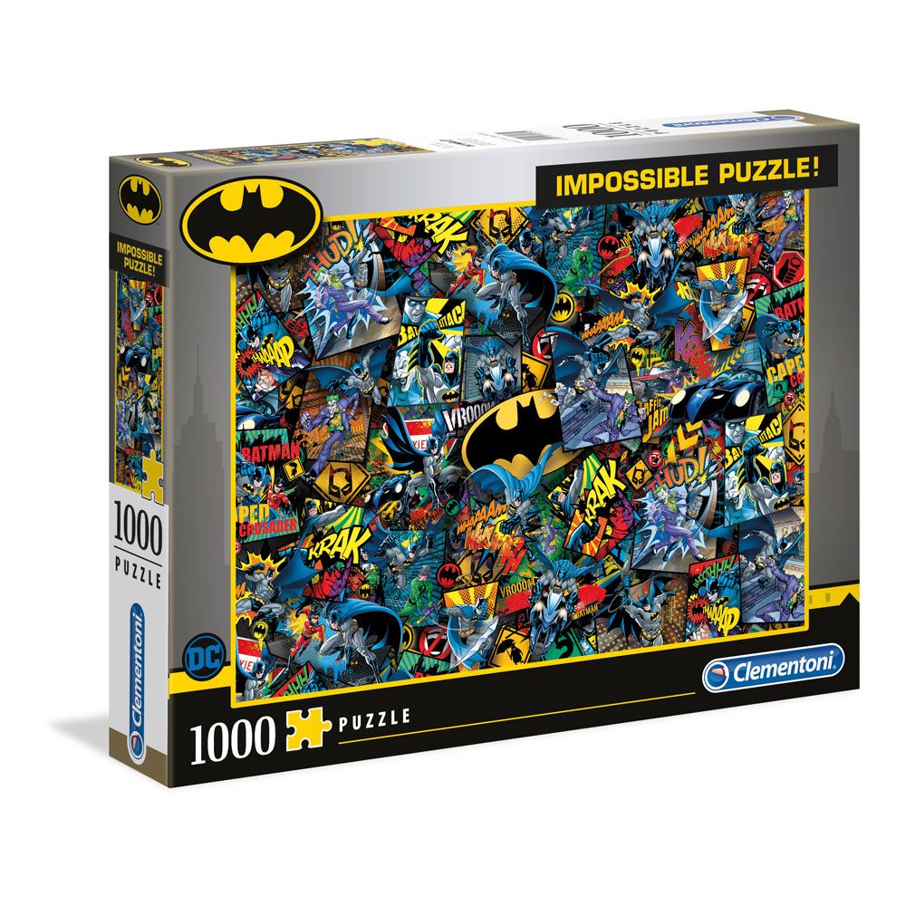 Puzzle 1000 piese Clementoni Impossible Batman - poza 1