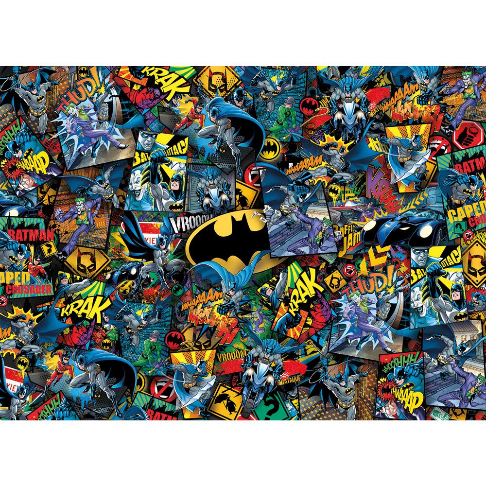 Puzzle 1000 piese Clementoni Impossible Batman - poza 2