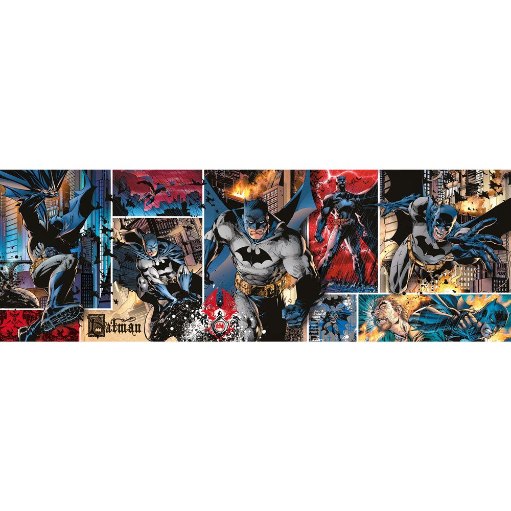 Puzzle 1000 piese Clementoni Panorama Batman 39574 - poza 2
