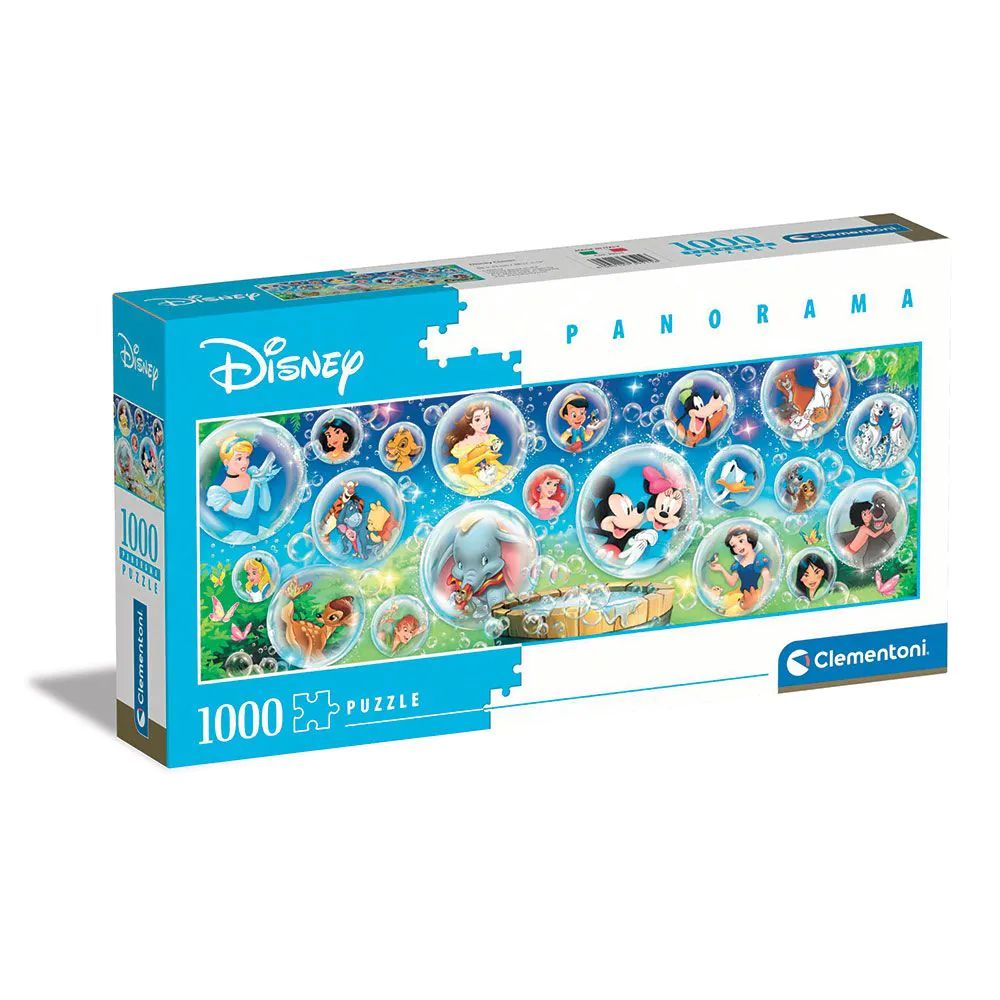 Puzzle 1000 piese Clementoni Panorama Disney Classic 39515 - poza 1