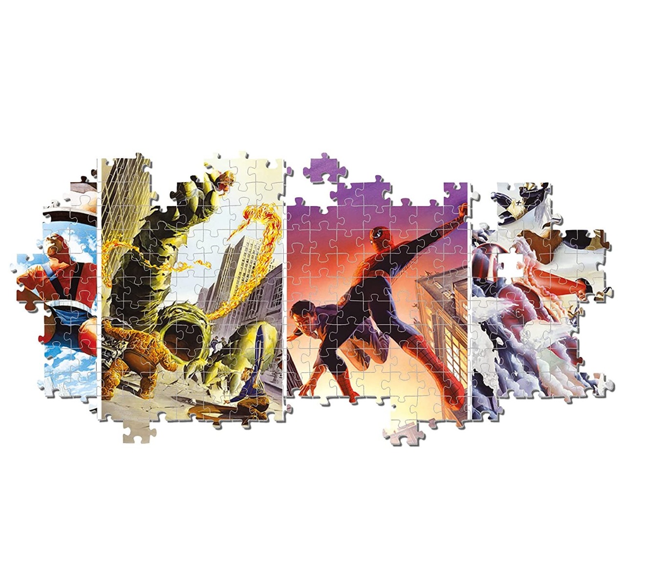 Puzzle 1000 piese Clementoni Panorama Marvel 80 39611 - poza 3