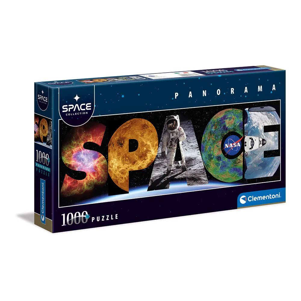 Puzzle 1000 piese Clementoni Panorama Space 39638 - poza 1