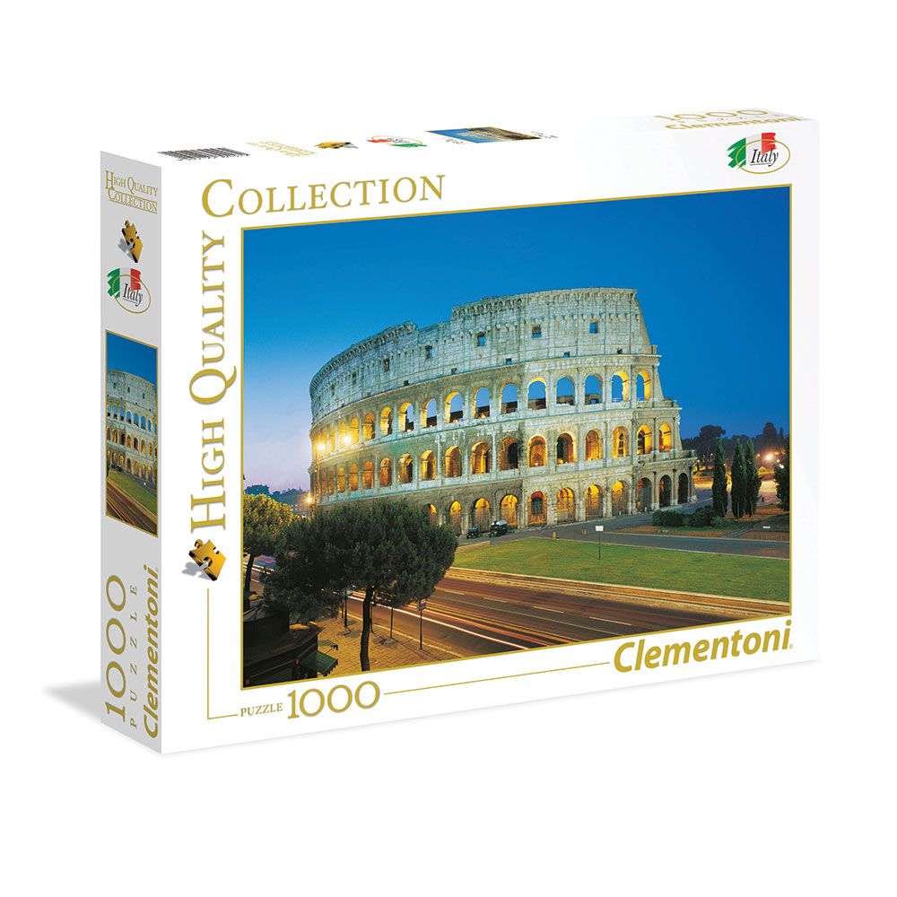 Puzzle 1000 piese Clementoni Roma - poza 1