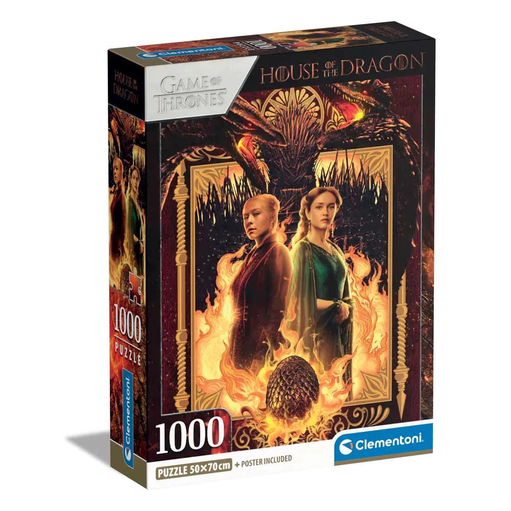 Puzzle 1000 piese Clemetoni House Of The Dragon 39903 - poza 1