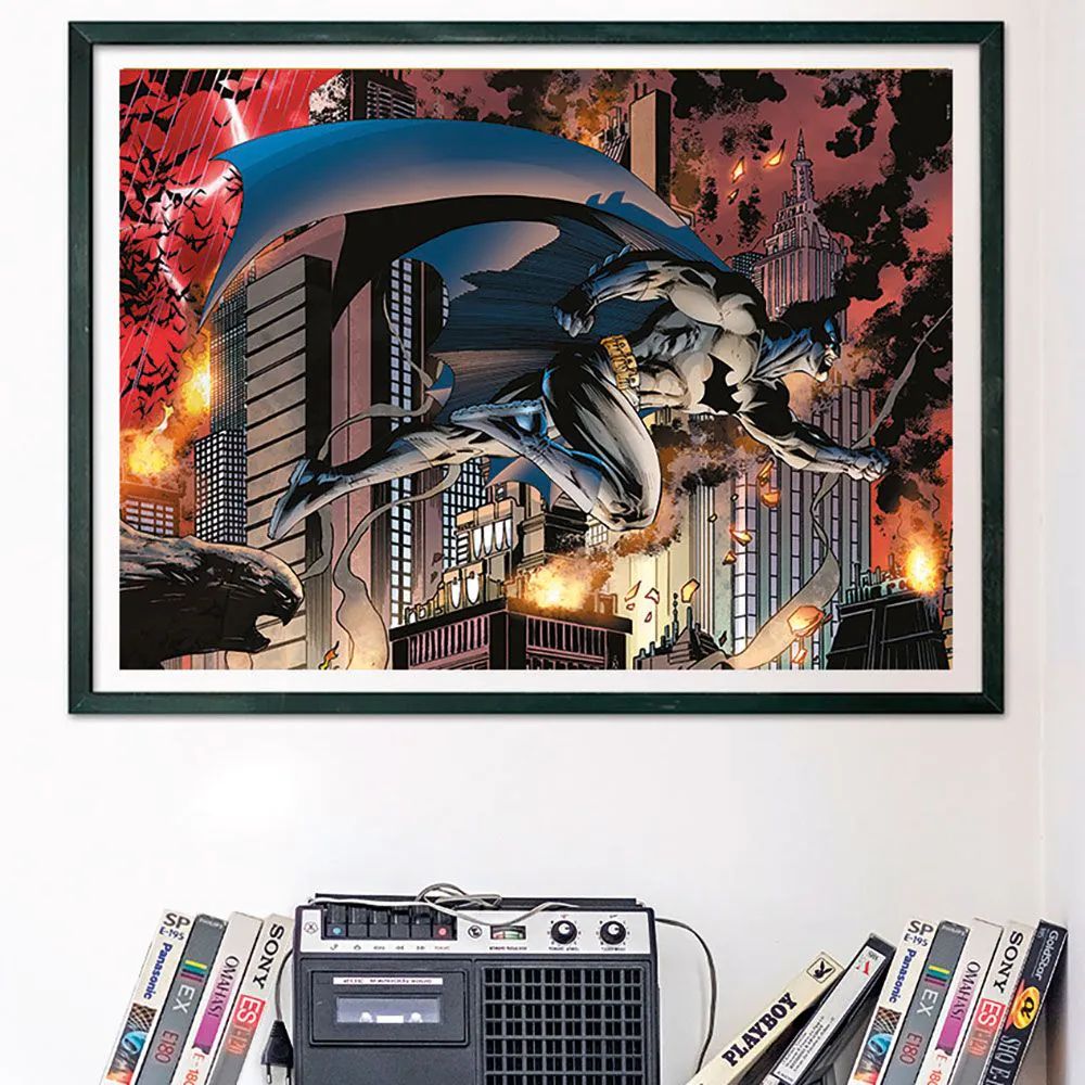 Puzzle 1000 piese in valiza Clementoni Batman 39678 - poza 3