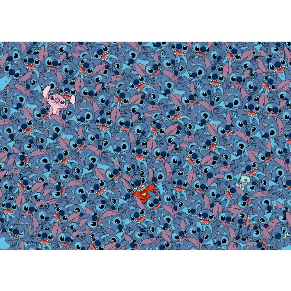 Puzzle 1000 piese Ravensburger Provocarea Disney Stitch - poza 3