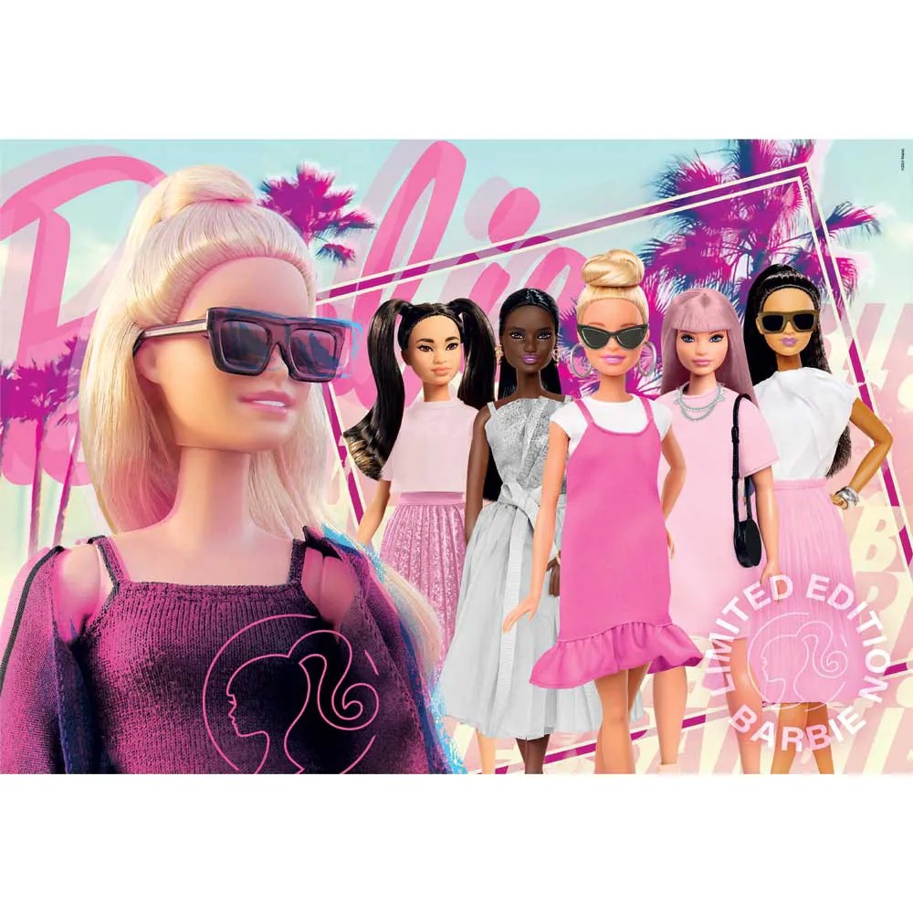 Puzzle 104 piese Clementoni Barbie 25752 - poza 2