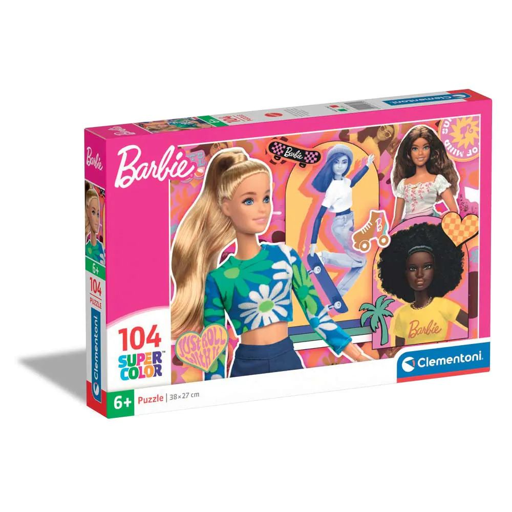 Puzzle 104 piese Clementoni Barbie 25753 - poza 1