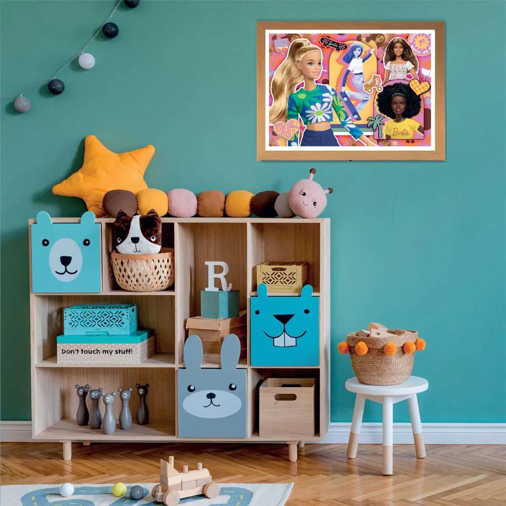 Puzzle 104 piese Clementoni Barbie 25753 - poza 4