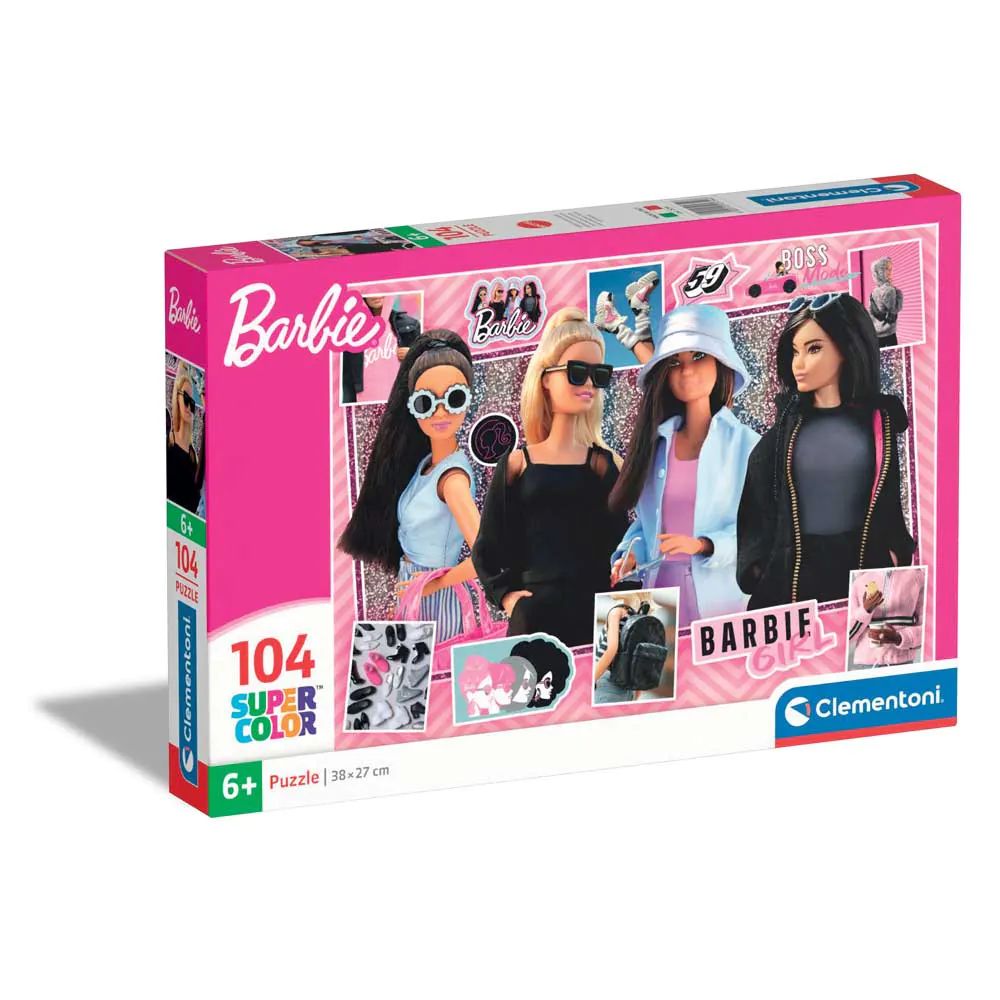 Puzzle 104 piese Clementoni Barbie 25754 - poza 1