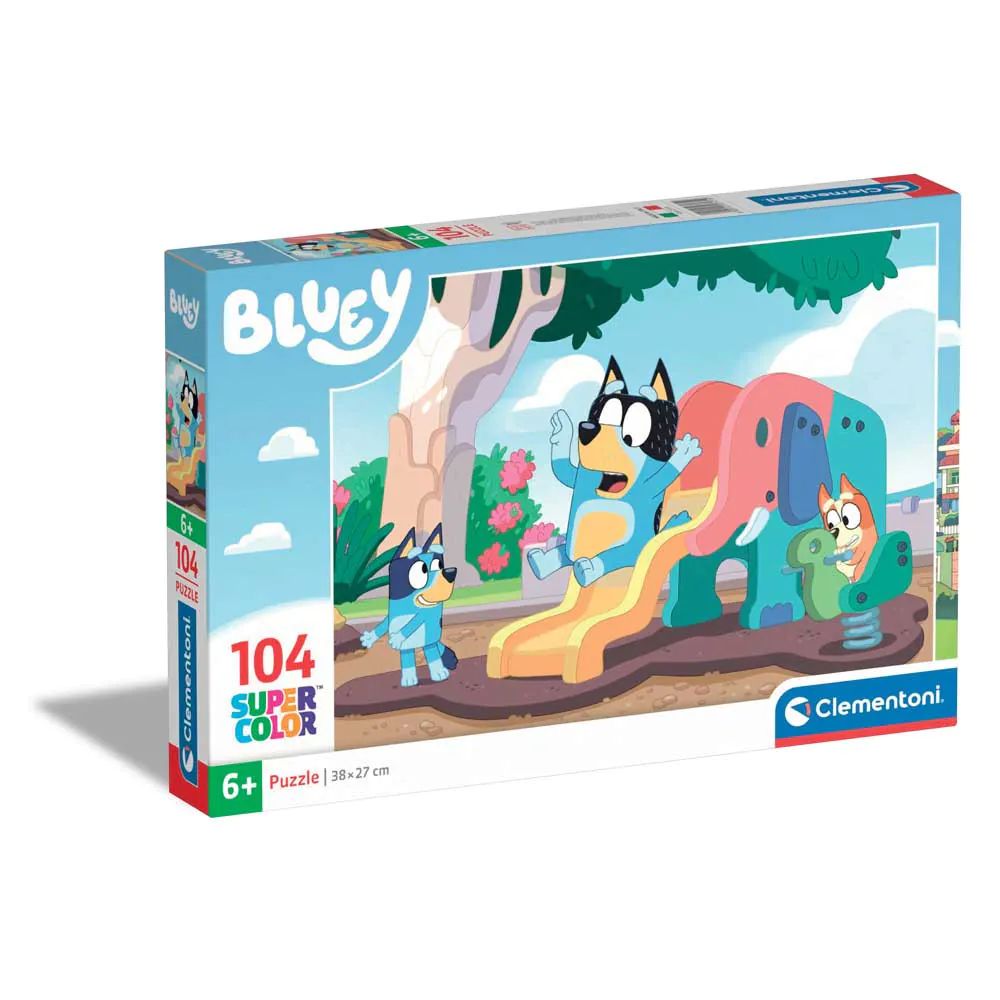 Puzzle 104 piese Clementoni Bluey 27171 - poza 1