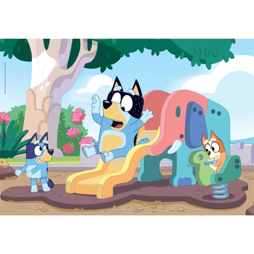 Puzzle 104 piese Clementoni Bluey 27171 - poza 3
