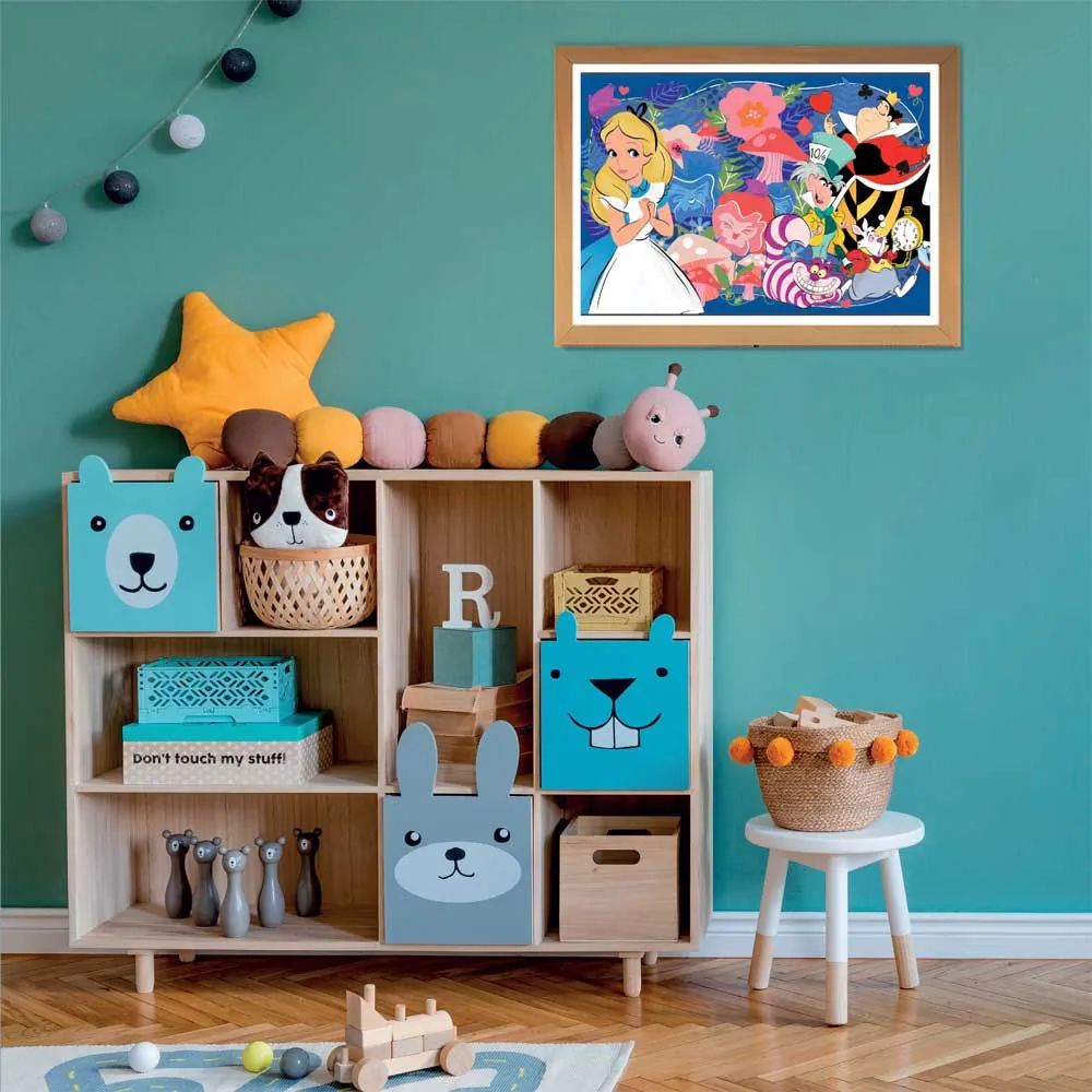 Puzzle 104 piese Clementoni Disney Classics Alice In Wonderland 25748 - poza 3