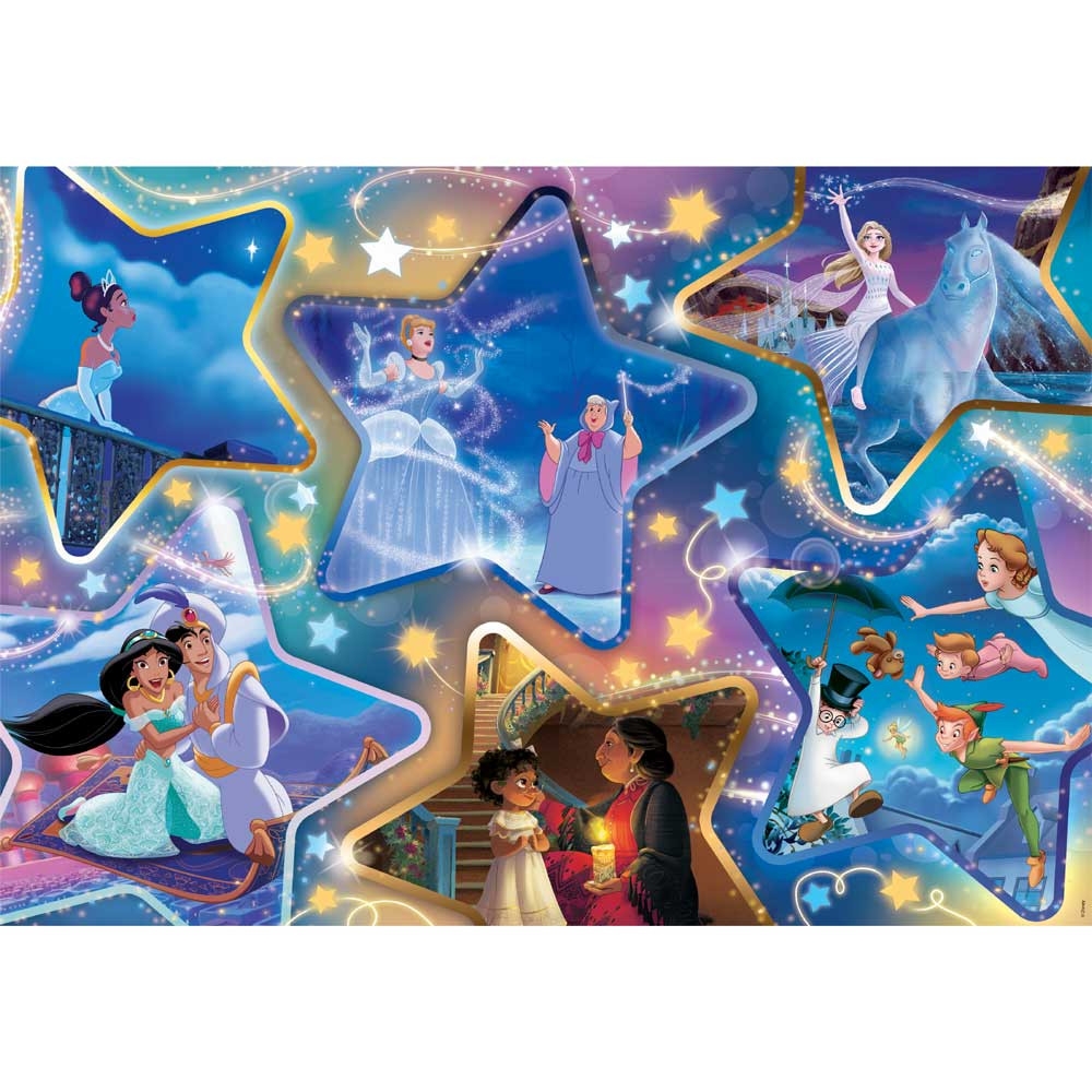 Puzzle 104 piese Clementoni Disney Magical Moments 25766 - poza 2