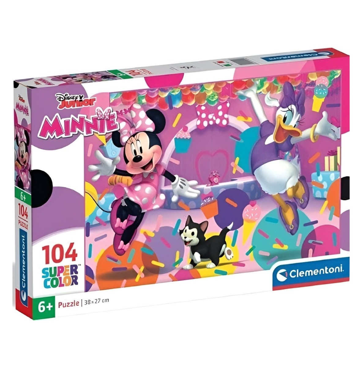 Puzzle 104 piese Clementoni Disney Minnie Mouse 25054 - poza 1