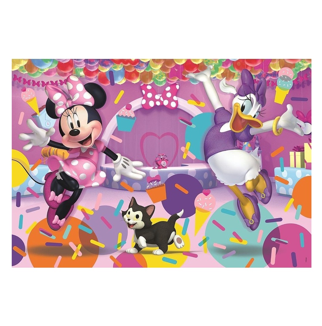 Puzzle 104 piese Clementoni Disney Minnie Mouse 25054 - poza 2