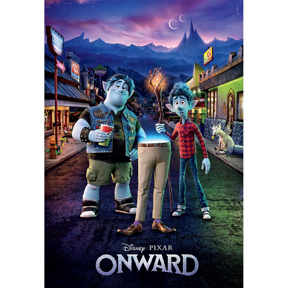 Puzzle 104 piese Clementoni Disney Onward - poza 2