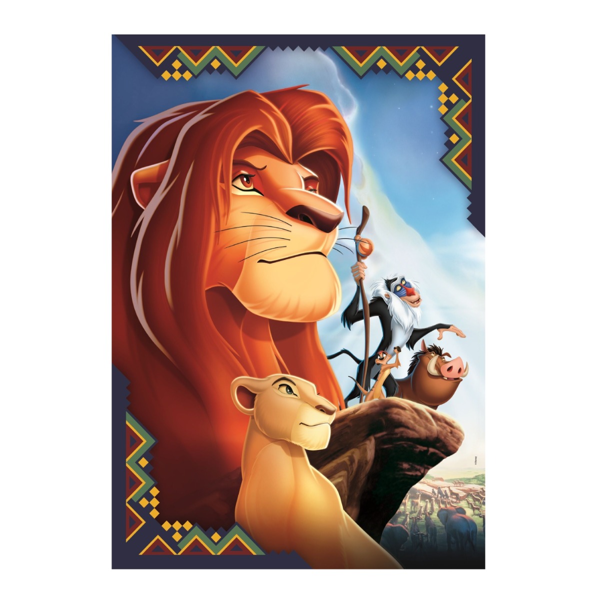Puzzle 104 piese Clementoni Disney The Lion King 25052 - poza 2
