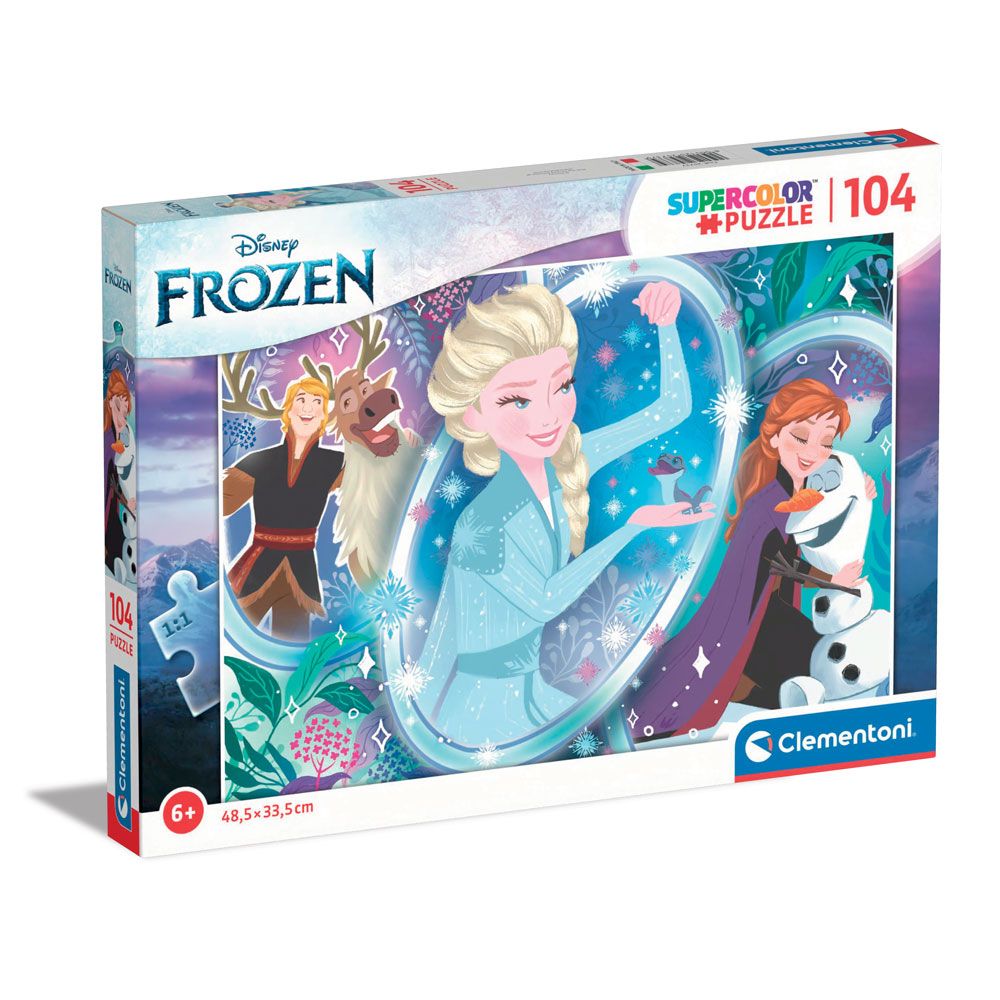 Puzzle 104 piese Clementoni Frozen 25737 - poza 1