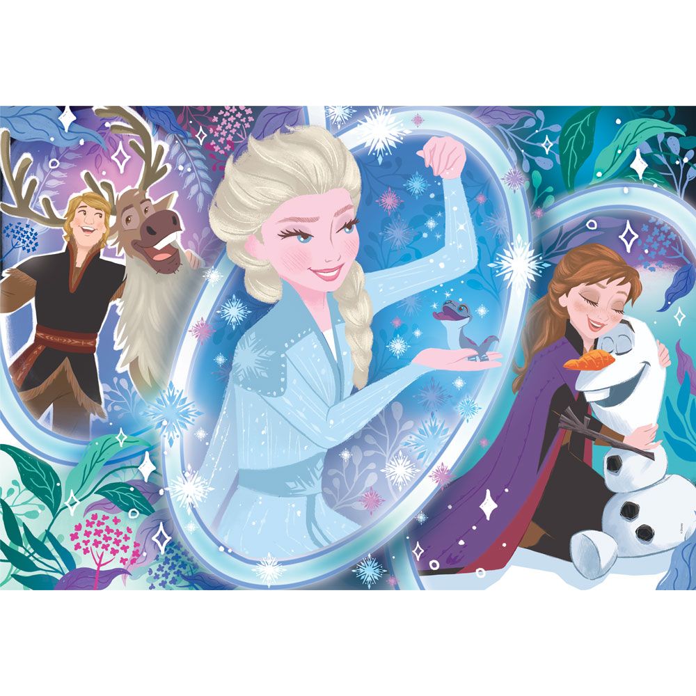 Puzzle 104 piese Clementoni Frozen 25737 - poza 2