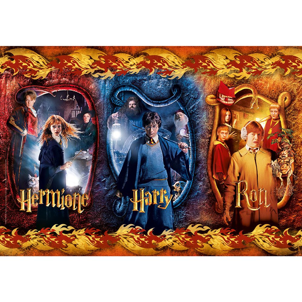 Puzzle 104 piese Clementoni Harry Potter 61885 - poza 2