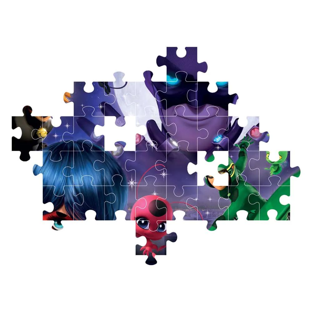 Puzzle 104 piese Clementoni Miraculous Lady Bug 25765 - poza 3