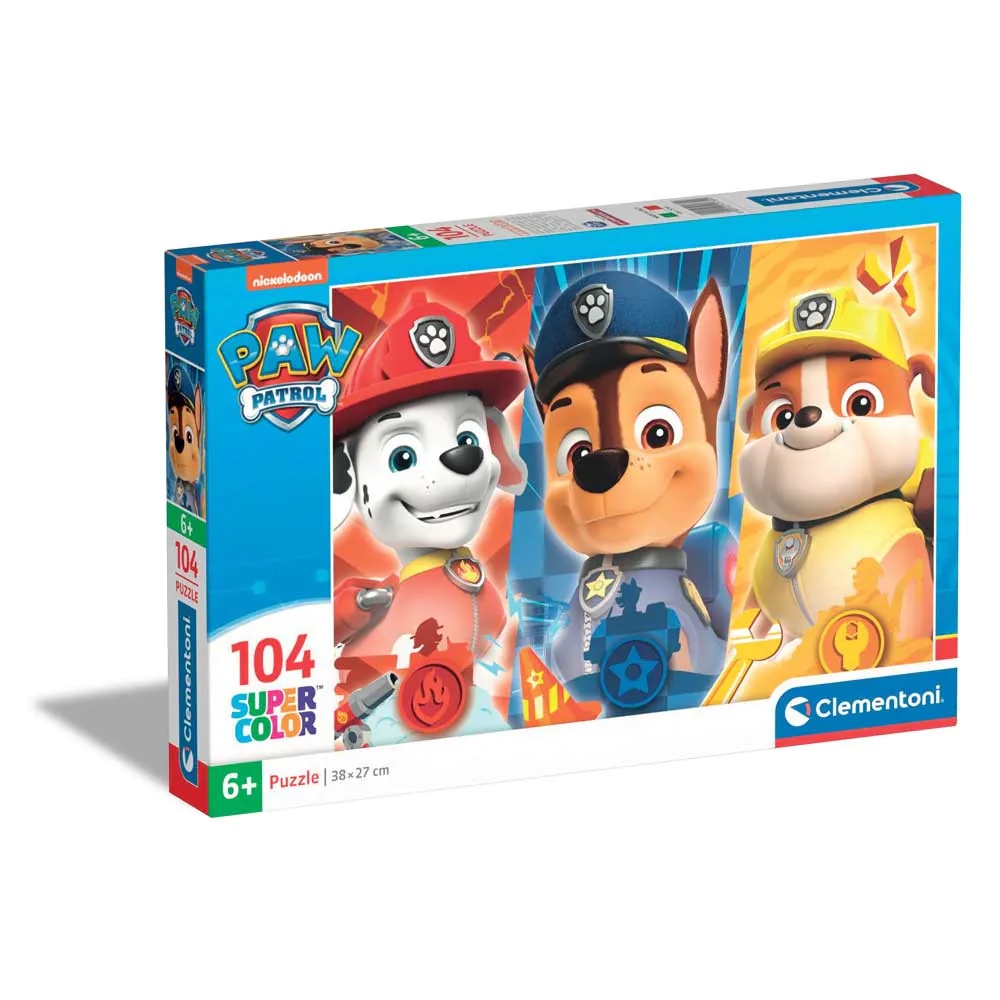 Puzzle 104 piese Clementoni Paw Patrol 25769 - poza 1