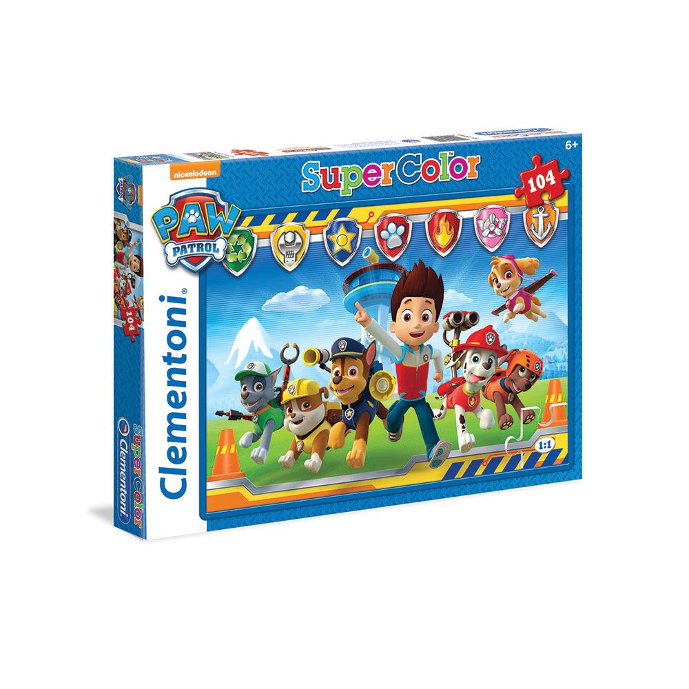 Puzzle 104 piese Clementoni Paw Patrol 27945 - poza 1