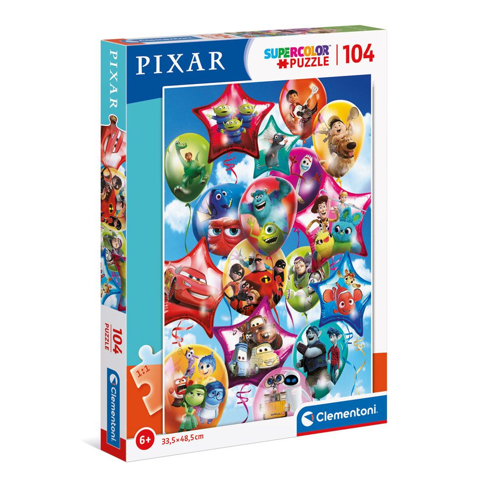 Puzzle 104 piese Clementoni Pixar Party 25717 - poza 1
