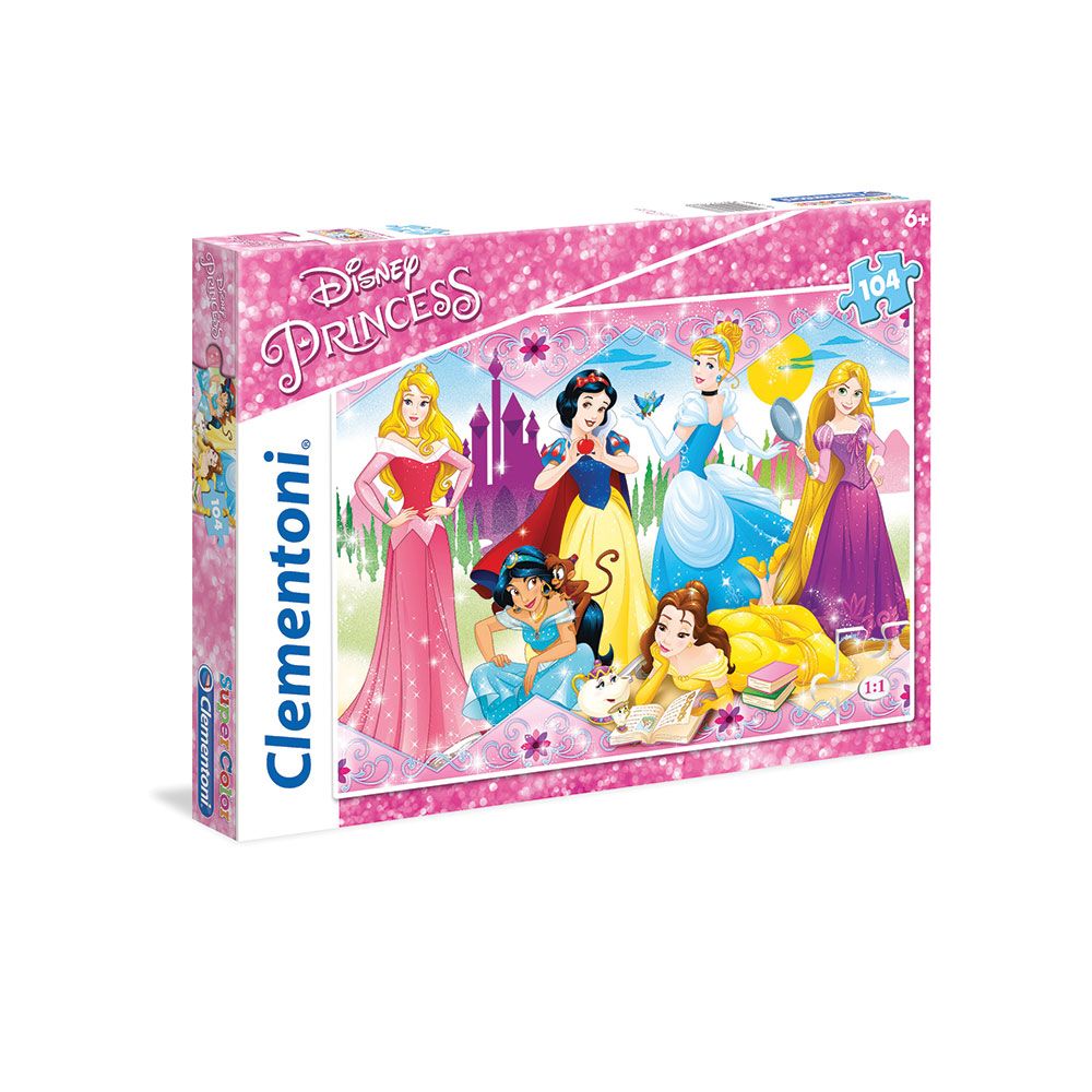 Puzzle 104 piese Clementoni Princess 27086 - poza 1