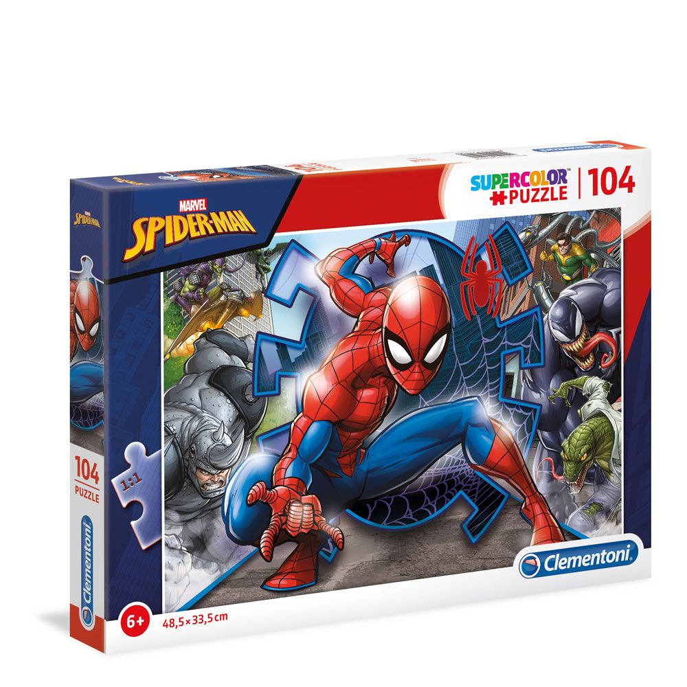 Puzzle 104 piese Clementoni Spiderman 27116 - poza 1