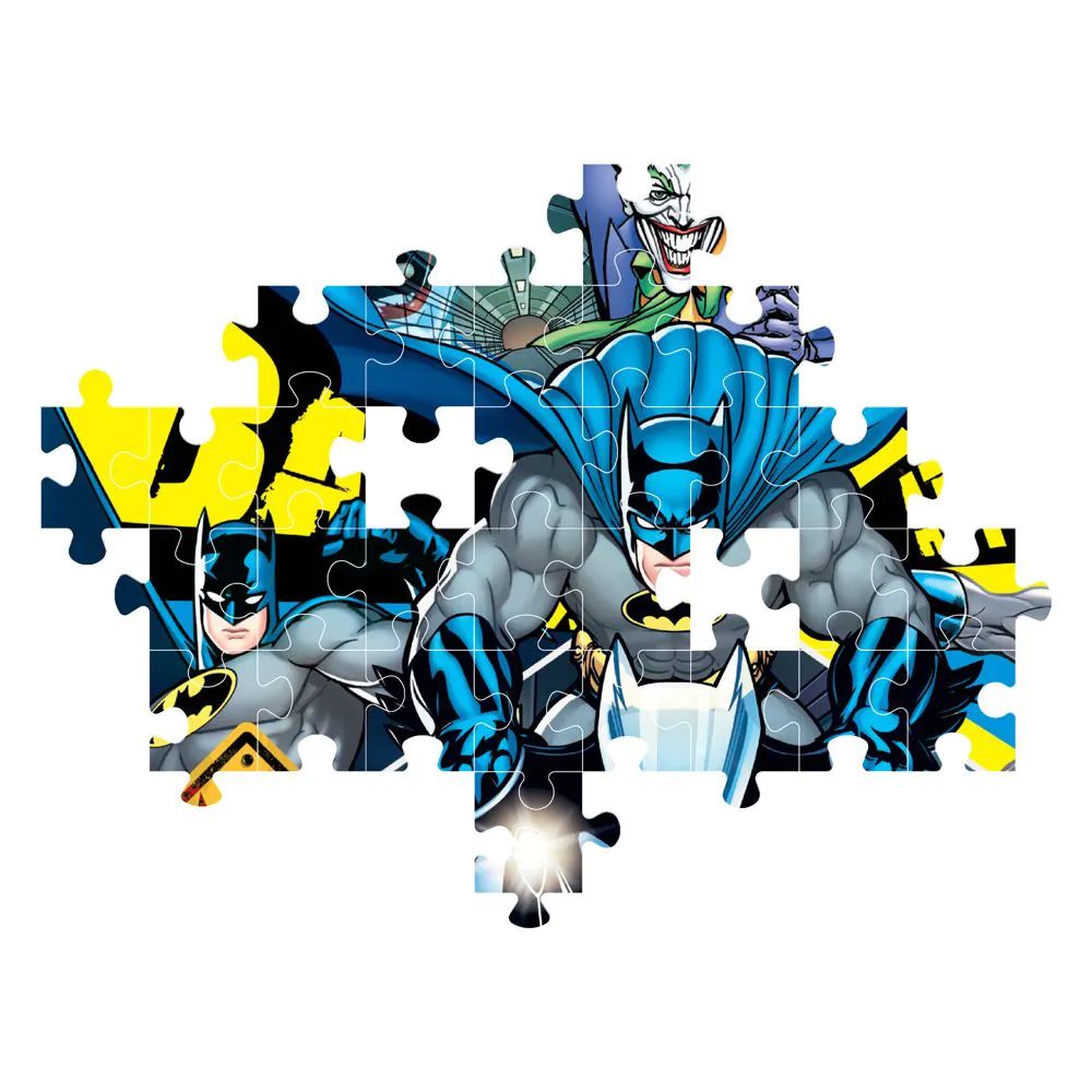 Puzzle 104 piese Clementoni Supercolor Batman Bat Attack 27174 - poza 3