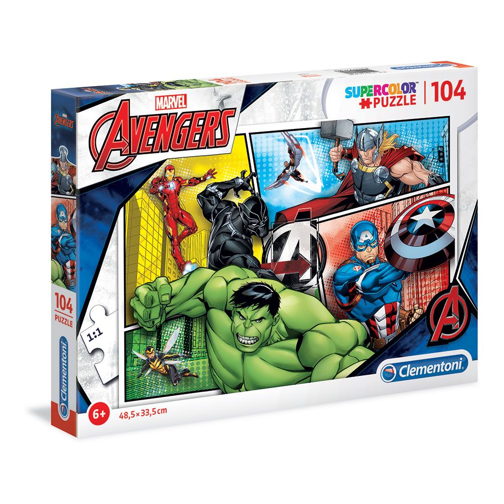 Puzzle 104 piese Clementoni The Avengers - poza 1