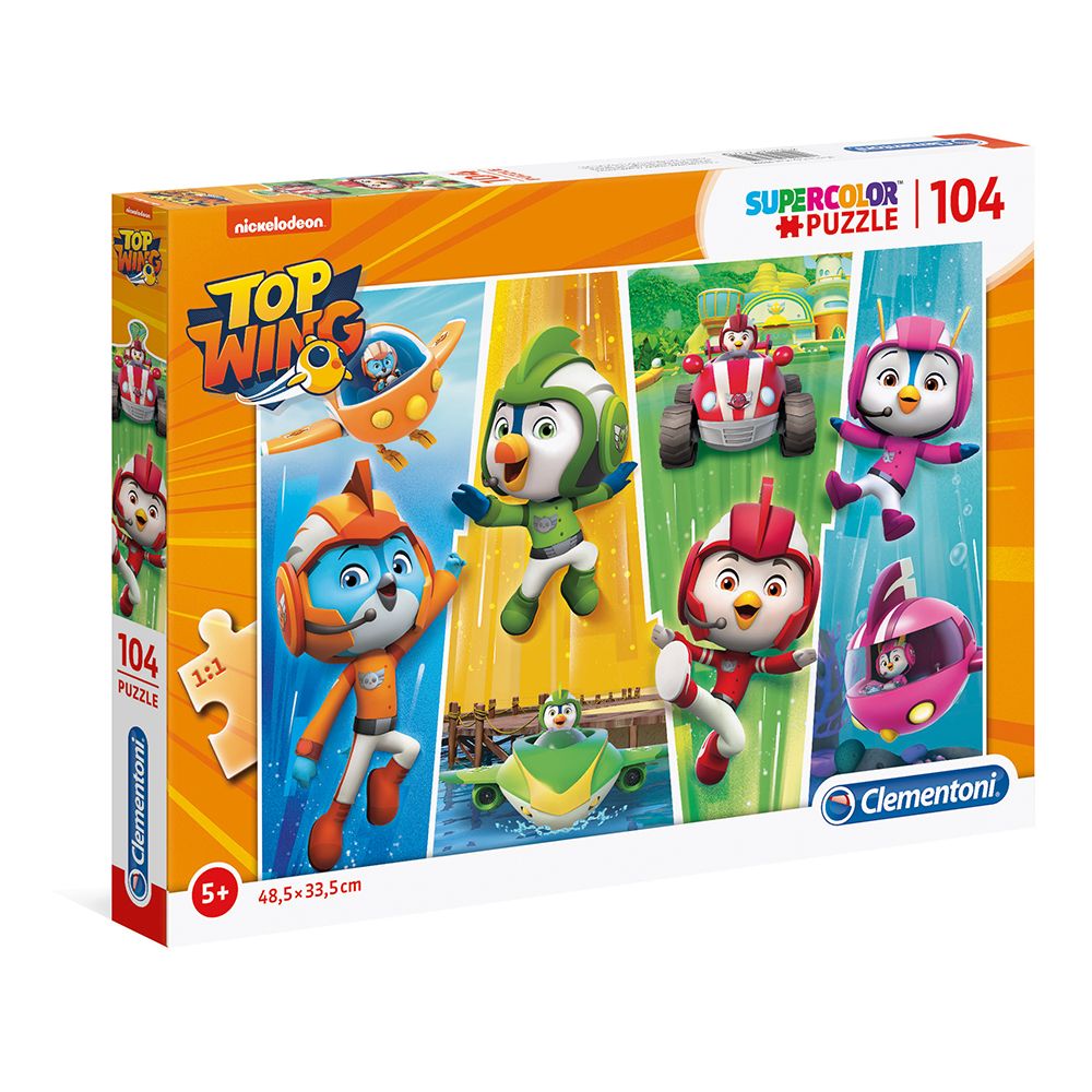 Puzzle 104 piese Clementoni Top Wing - poza 1