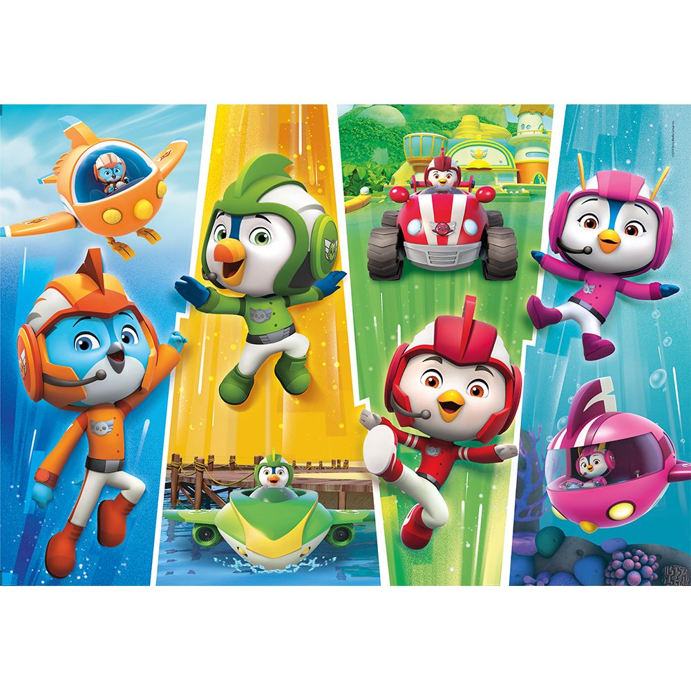 Puzzle 104 piese Clementoni Top Wing - poza 2