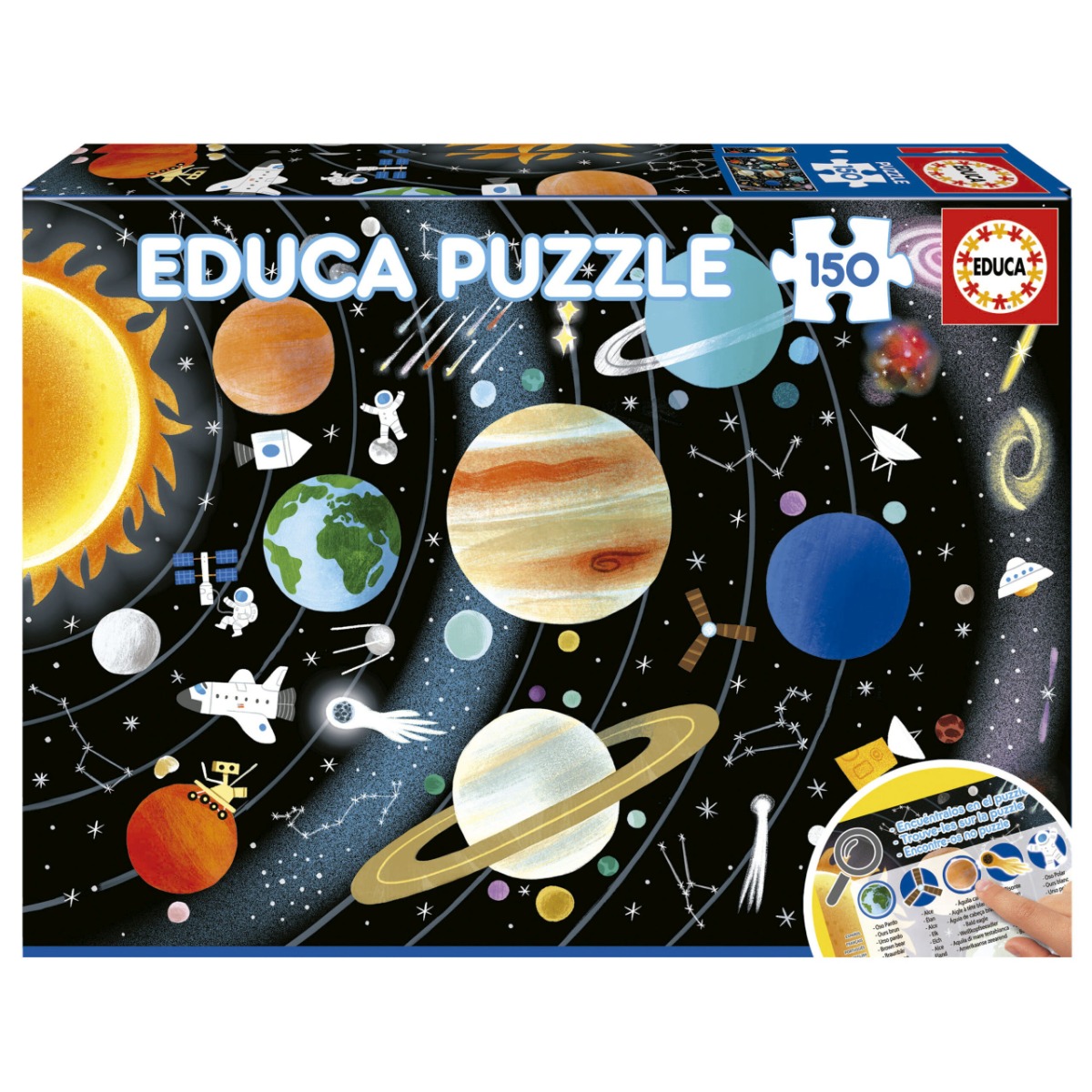 Puzzle 150 piese Educa Sistemul Solar - poza 1